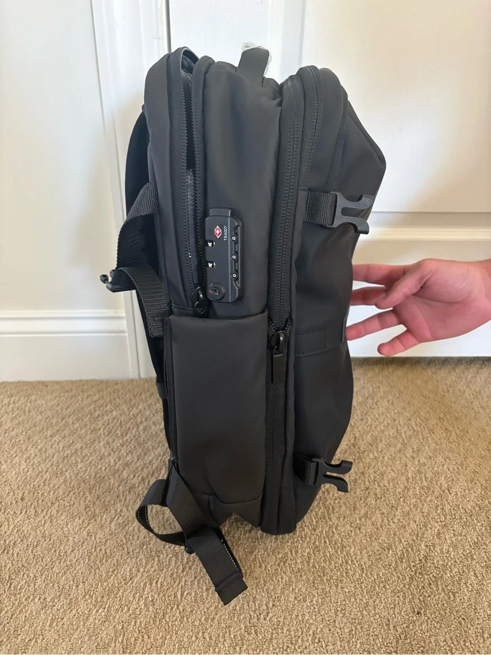 Travel Backpack expandable air compression system carry on BRAND NEW